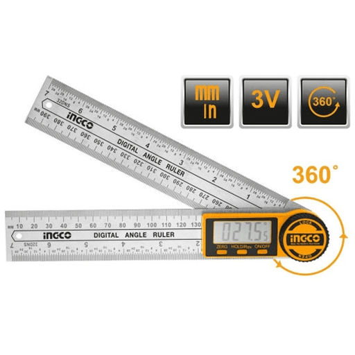 Ingco HDAR20701 Digital Angle Ruler - KHM Megatools Corp.