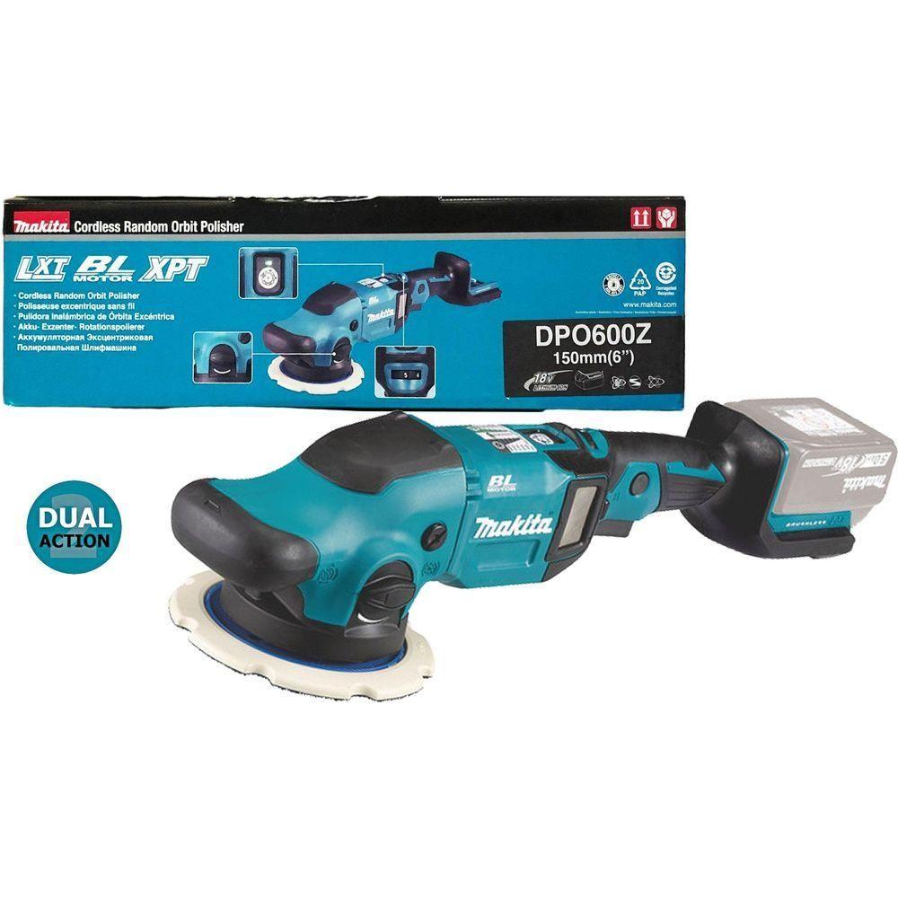 Makita DPO600Z 18V Cordless  Random Orbit / Dual Action Polisher (LXT-Series) [Bare] - Goldpeak Tools PH Makita