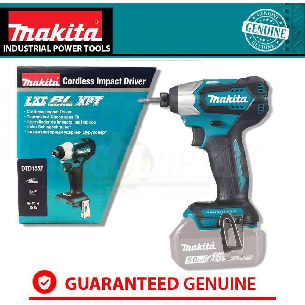 Makita DTD155Z Cordless Impact Driver (LXT Series) [Bare] - Goldpeak Tools PH Makita