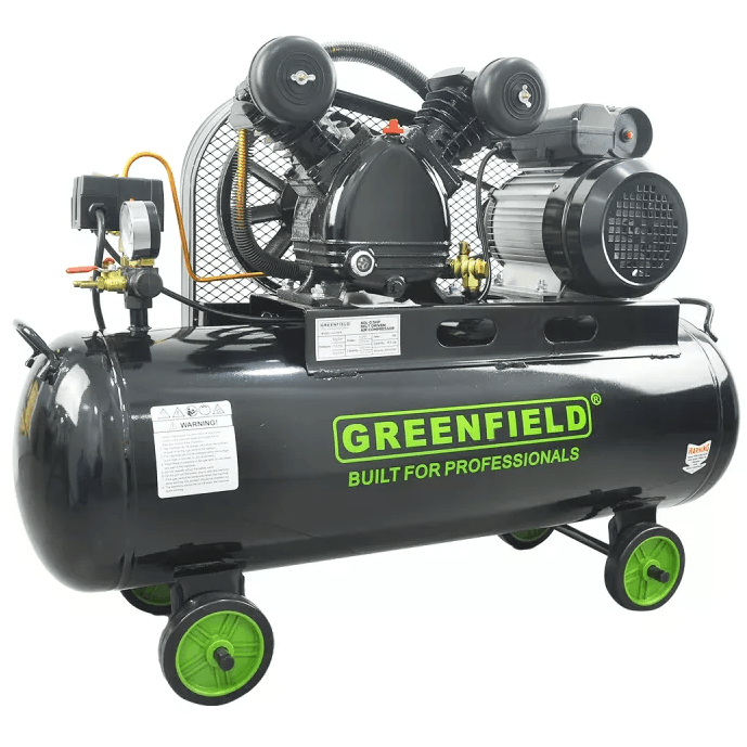 Greenfield GAC60-B 1/2 HP Belt Driven Air Compressor 60L 115psi - KHM Megatools Corp.