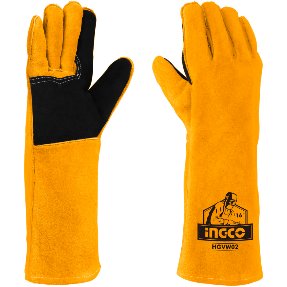 Ingco HGVW02 Leather Gloves 16