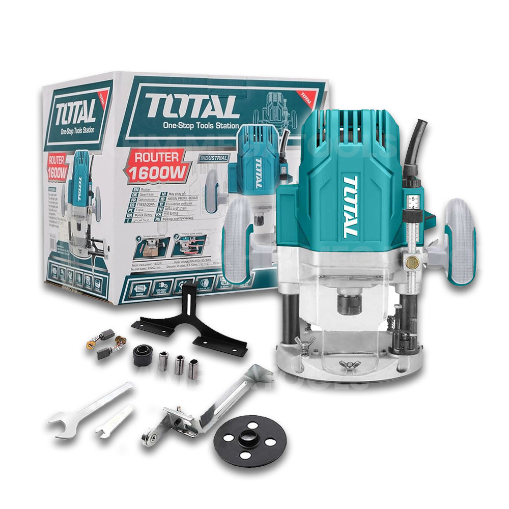 Total 20v Router Total TR111216 Plunge Router 1600W – Goldpeak Tools PH