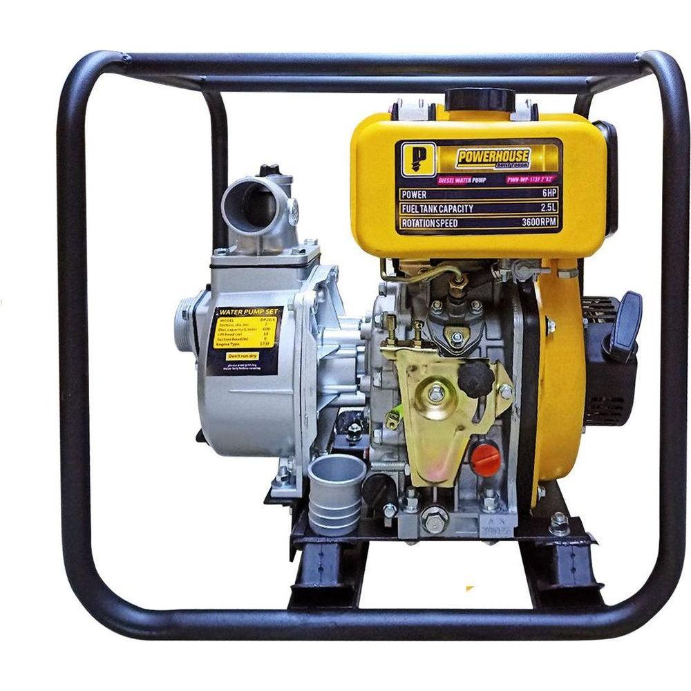 Powerhouse PWH-WP-173F Diesel Engine Water Pump 2