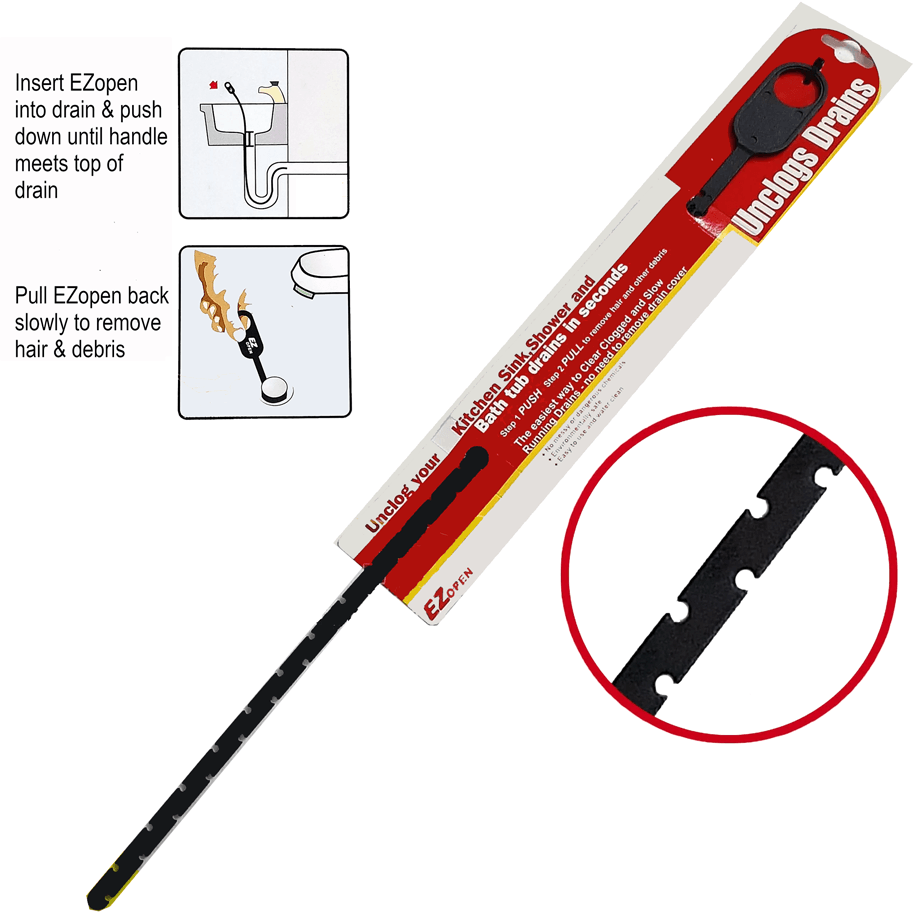 Black Hawk 1401 EZ Open Drain Unclogger (Clog Remover) 450mm - KHM Megatools Corp.