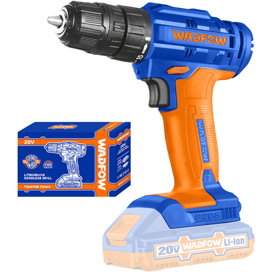 Wadfow WCDP511 Li-Ion Cordless Drill 20V - KHM Megatools Corp.