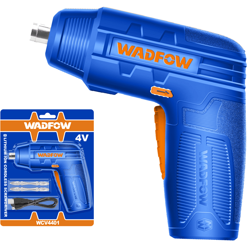 Wadfow WCV4401 Li-Ion Cordless Screwdriver 4V - KHM Megatools Corp.