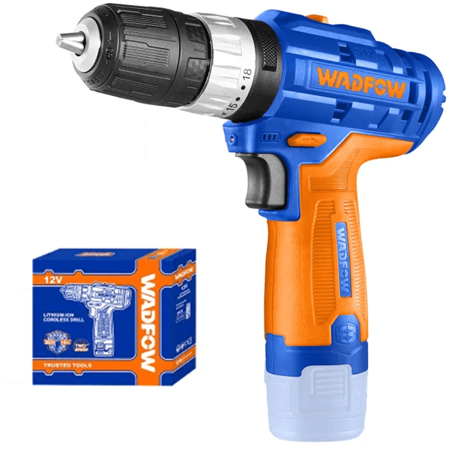 Wadfow WCDS540 Li-Ion Impact Drill 12V - KHM Megatools Corp.