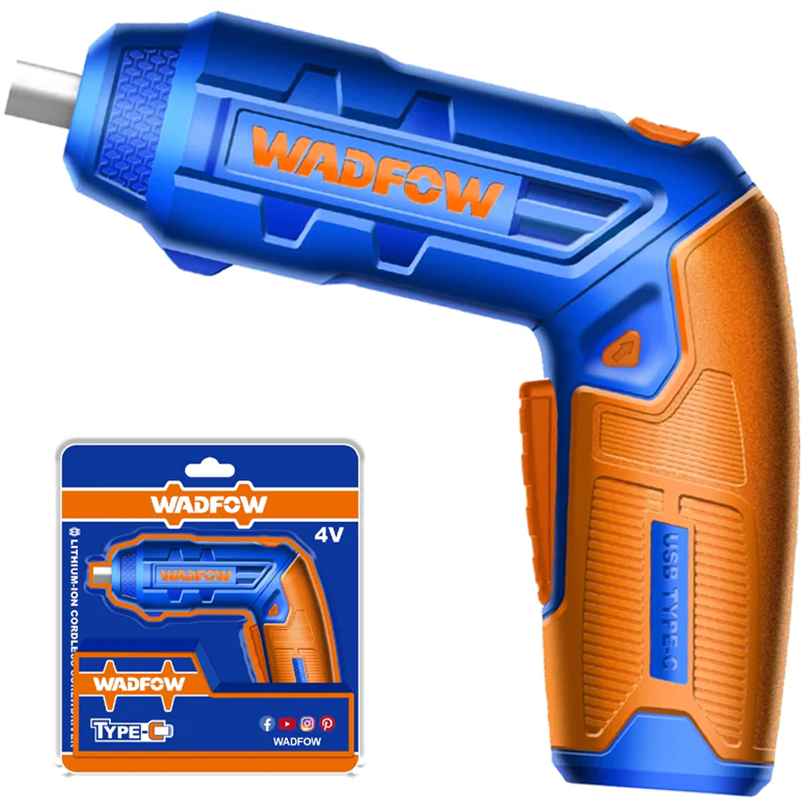 Wadfow WCV4415 Li-Ion Cordless Screwdriver 4V | Wadfow by KHM Megatools Corp.