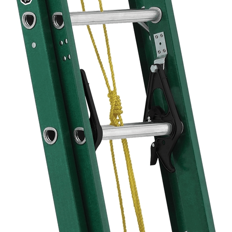 Louisville FE0600 Fiberglass Extension Ladder [GREEN] (225 lbs) - KHM Megatools Corp.