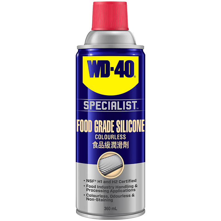 WD-40 Specialist Food Grade Silicone 360ml (WDSPLFG360) - KHM Megatools Corp.