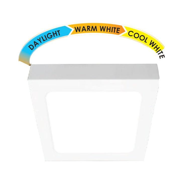 Firefly EDL1237 Functional LED Downlights 3-Color Surface (Square)