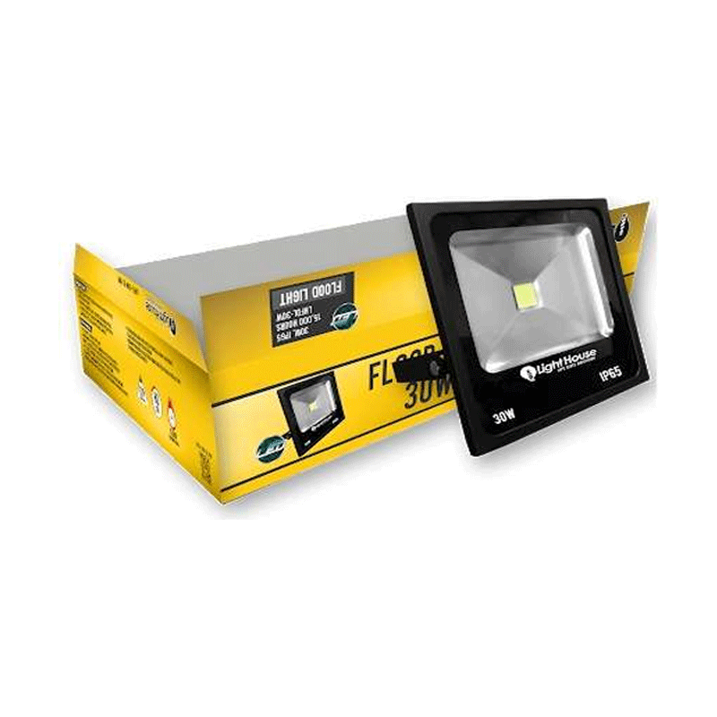 Lighthouse LED Floodlight Warm White (COB/IP65/70LM/W)