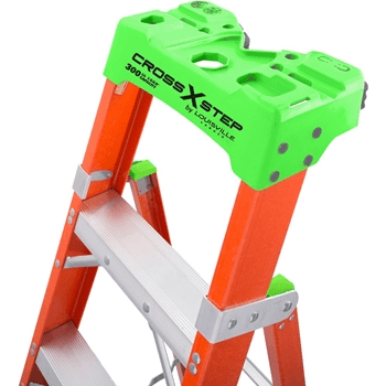 Louisville FXS1500 Fiberglass Single / A-Type Ladder 