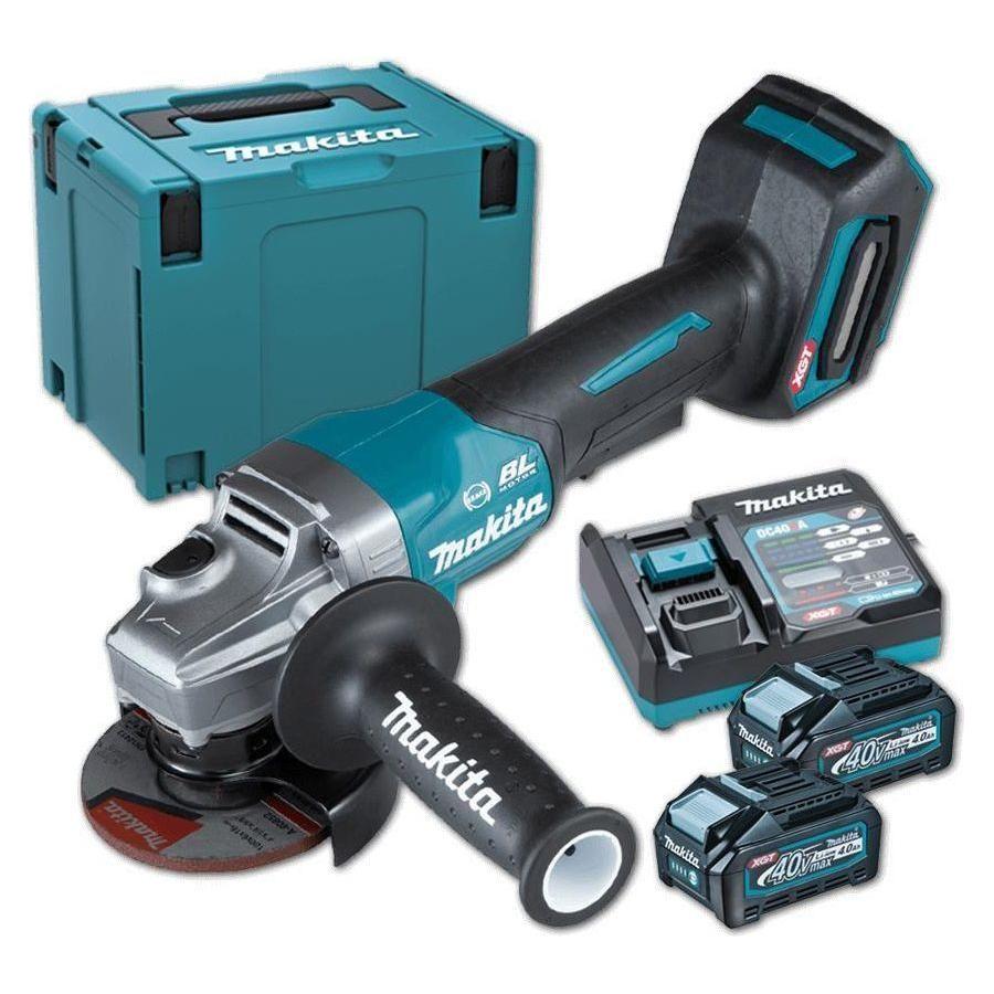 Makita GA011GD201 40V Cordless Brushless Angle Grinder (XGT-Series) - Goldpeak Tools PH Makita