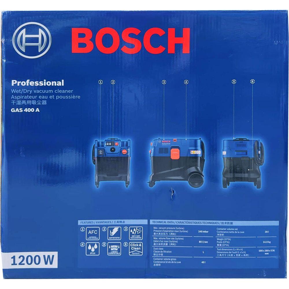 Bosch GAS 400 All Purpose Extractor / Wet & Dry Vacuum 1200W