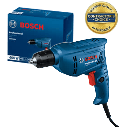 Bosch GBM 400 Keyless Hand Drill 10mm (3/8") 400W [Contractor's Choice] - KHM Megatools Corp.