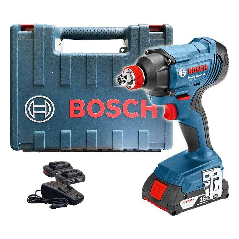 Bosch GDX 180-Li 2in1 Cordless Impact Driver / Impact Wrench 1/2