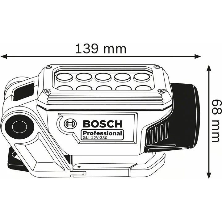 Bosch GLI 12V-330 Cordless Torch light - Goldpeak Tools PH Bosch