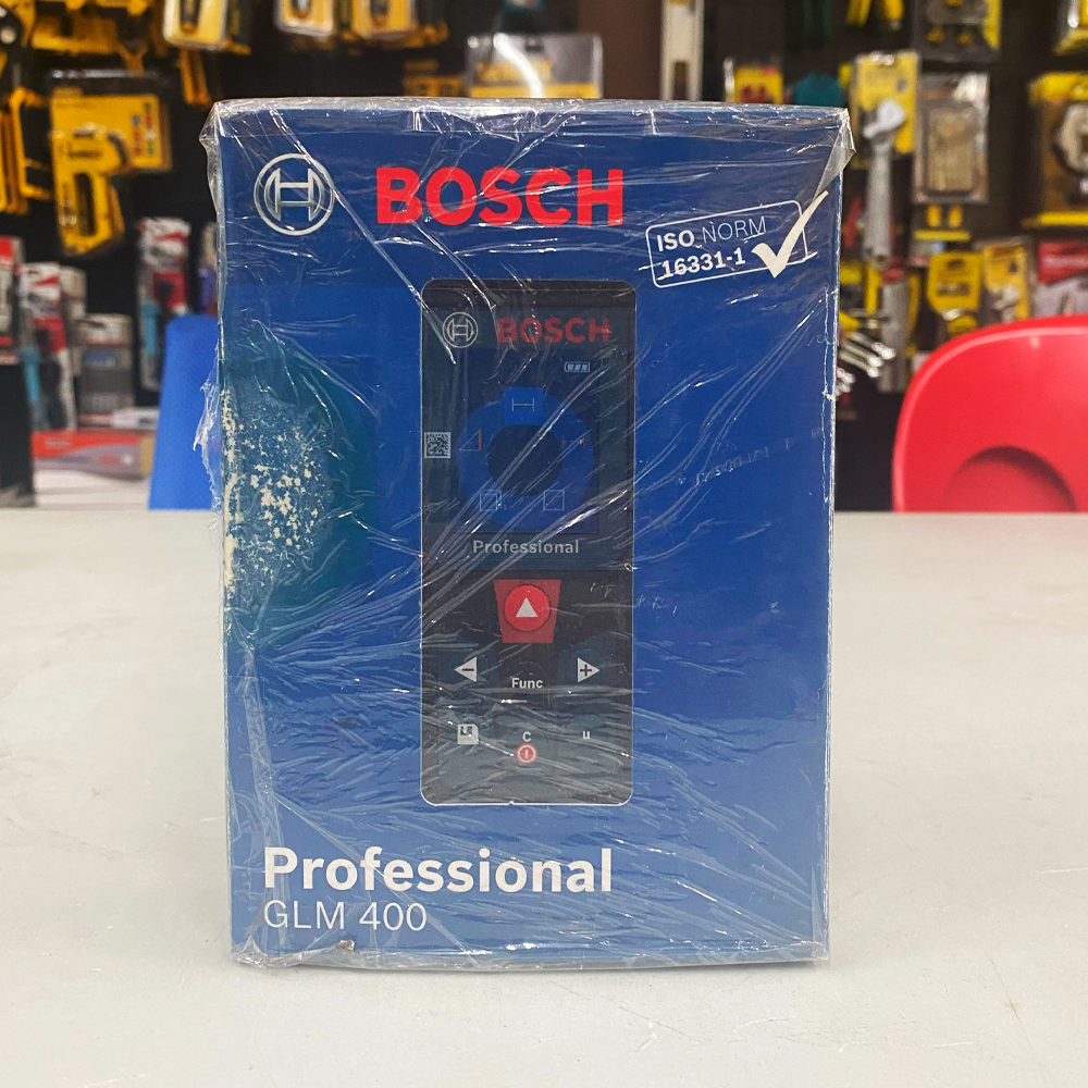 Bosch GLM 400 Laser Range Finder / Digital Distance Measurer (40 meters) (Slight Damaged)