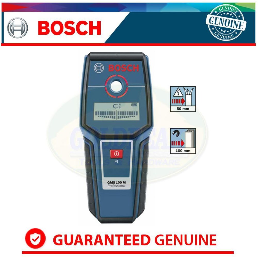 Bosch GMS 100 M Detector / Wall scanner - Goldpeak Tools PH Bosch