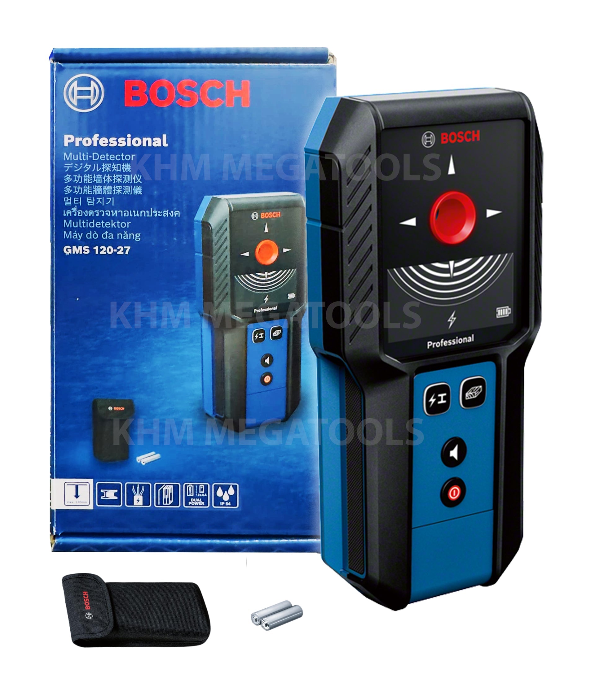 Bosch GMS 120-27 Multi Wall Scanner / Detector