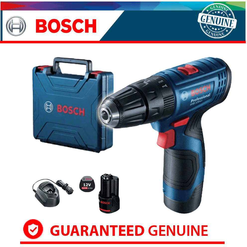 Bosch GSB 120 LI Cordless Impact Drill - Driver 10mm (3/8