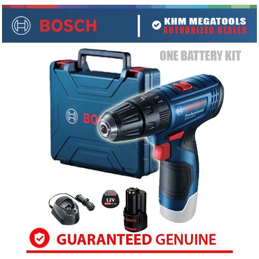 Bosch GSB 120 LI Cordless Impact Drill - Driver (One Battery Kit) 12V [Kit] - KHM Megatools Corp.