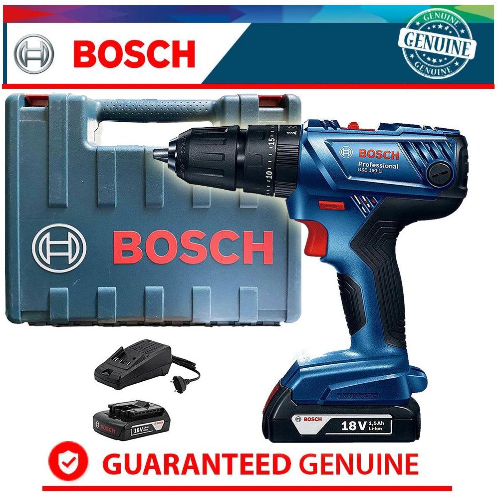 Bosch GSB 180-Li Cordless Hammer Drill 3/8