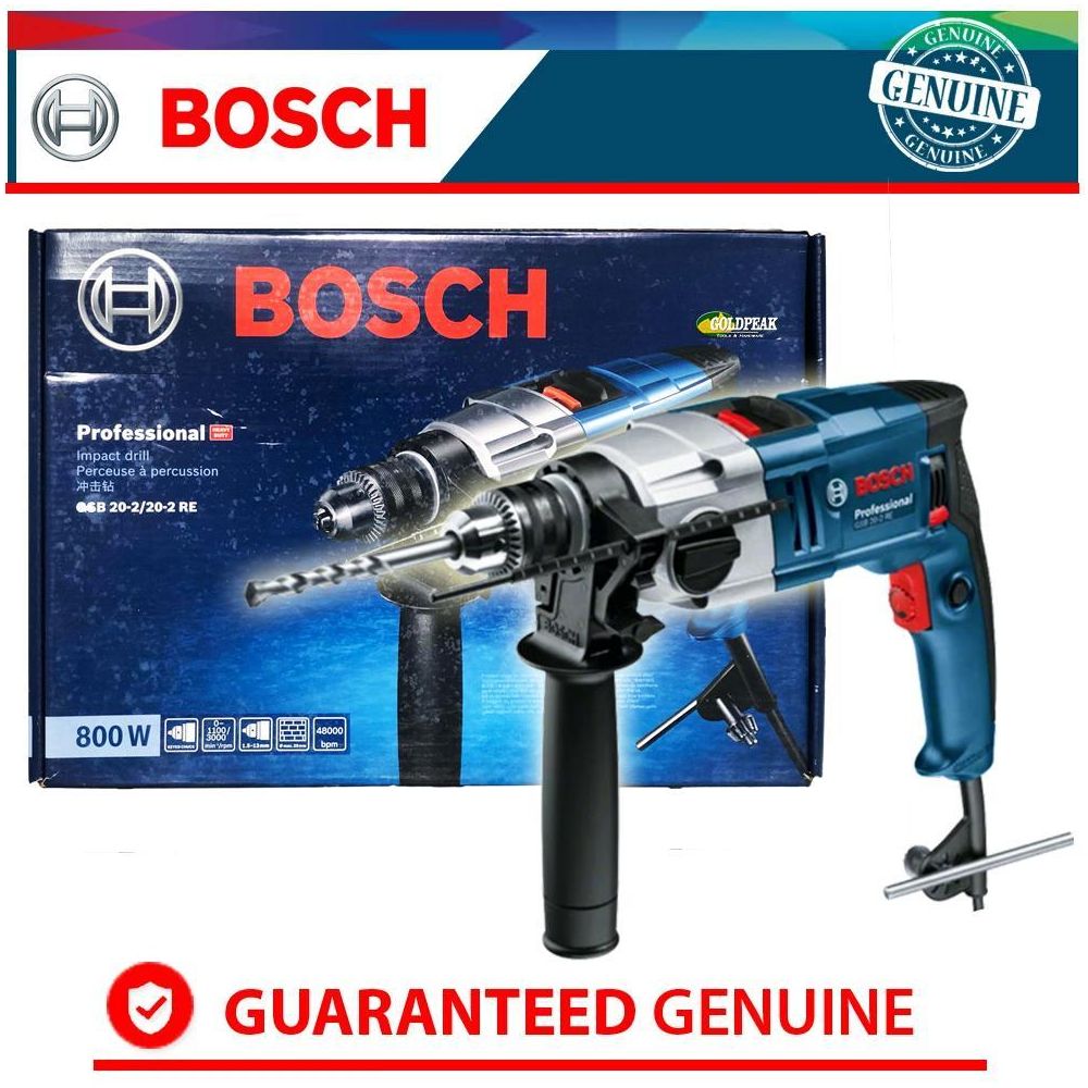 Bosch GSB 20-2 RE 2-Speed Hammer Drill - Goldpeak Tools PH Bosch