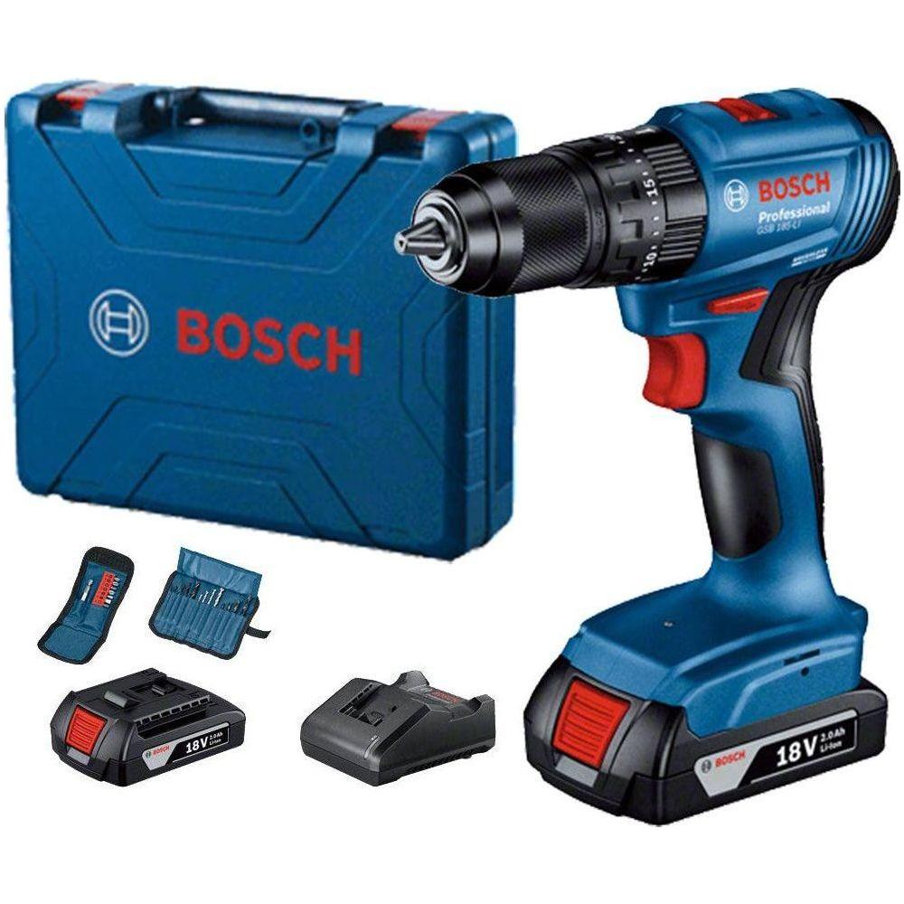 Bosch GSB 185 Cordless Brushless Impact Hammer Drill / Driver 3/8