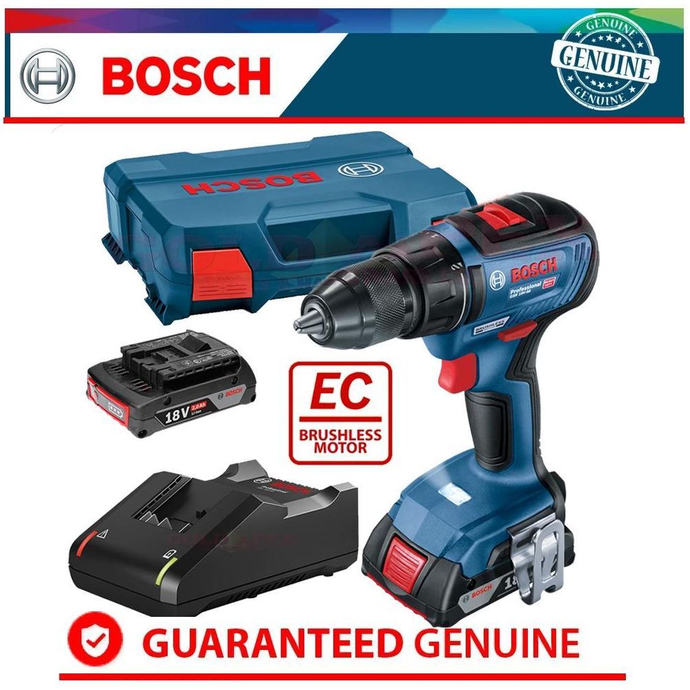 Bosch GSR 18V-50 Cordless Brushless Drill / Driver (Set) - Goldpeak Tools PH Bosch