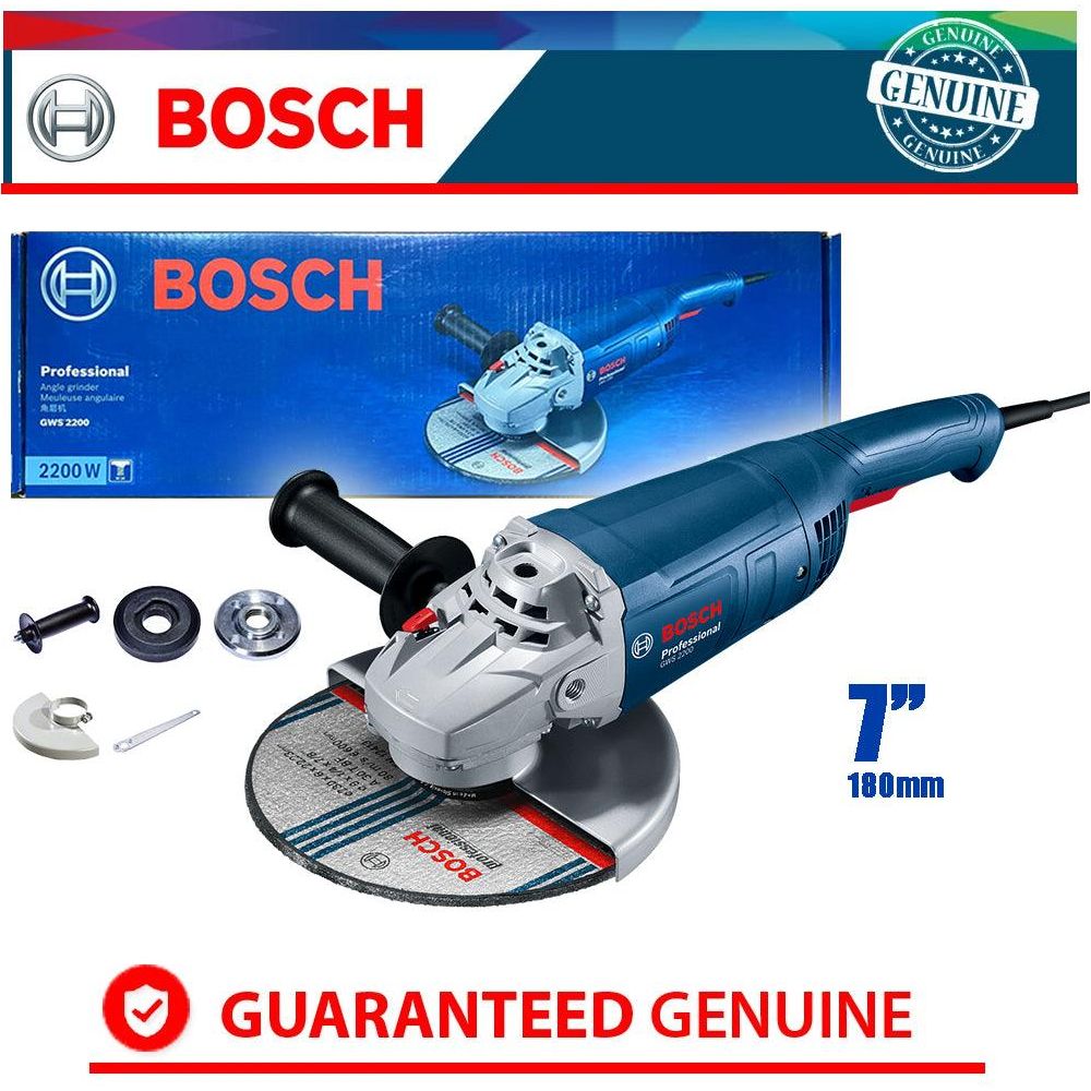 Bosch GWS 2200 / 2200-180 Large Angle Grinder 7