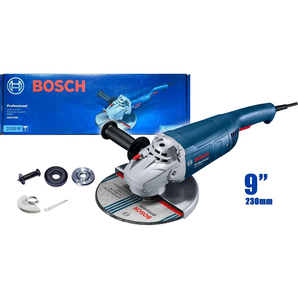 Bosch GWS 2200 / 2200-230 Large Angle Grinder 9