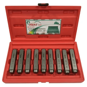 Hans Letter and Number Steel Stamp Set - KHM Megatools Corp.