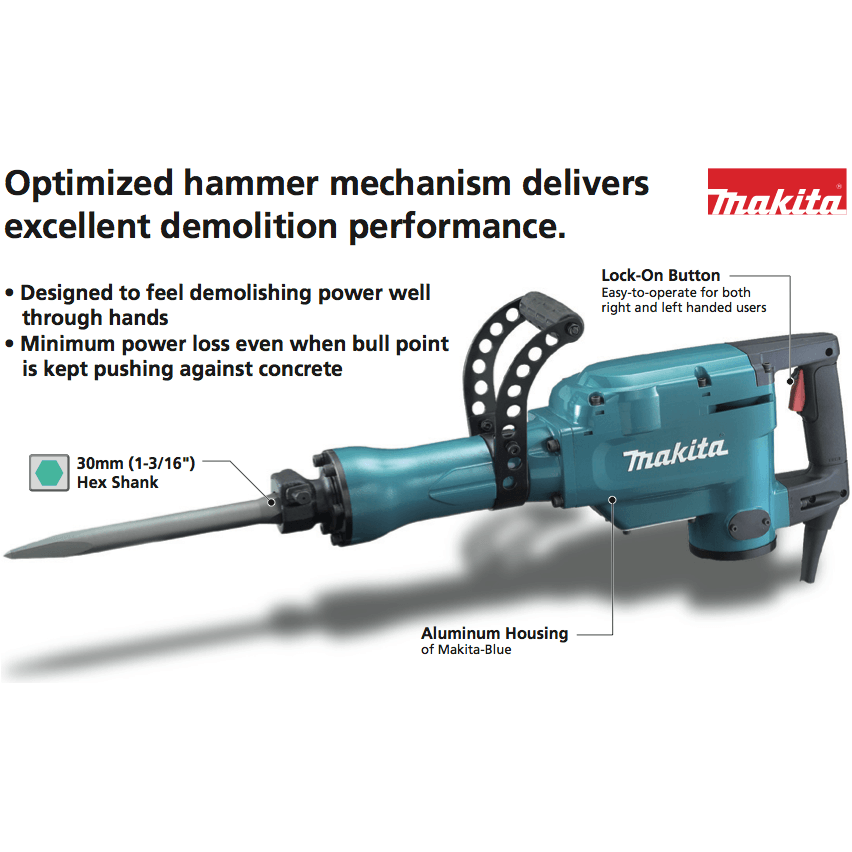 Makita HM1306 Jack Hammer / Demolition Hammer - Goldpeak Tools PH Makita