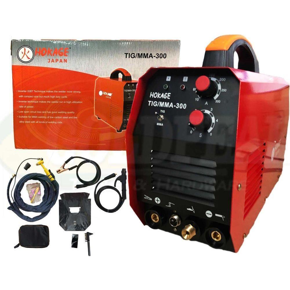 Hokage 2in1 TIG/MMA 300 DC Inverter Welding Machine - Goldpeak Tools PH Hokage