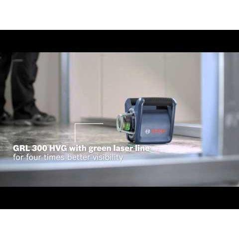 Bosch GRL 300 HVG Set Rotation Laser Level / Line Laser (Green Laser) - Goldpeak Tools PH Bosch