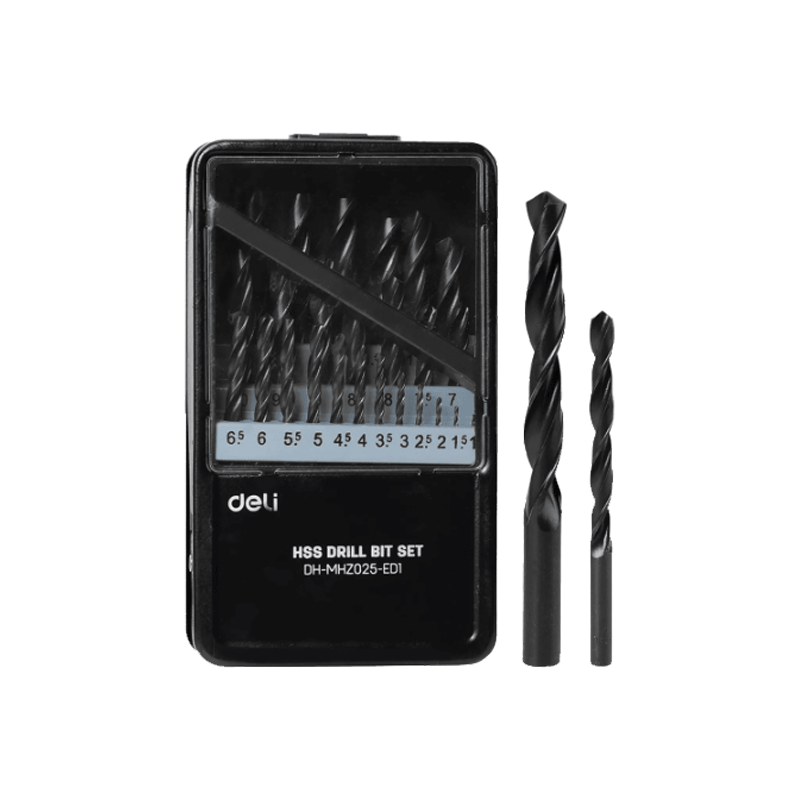 Deli EDH-MHZ025-ED1 HSS Drill Bit Set 25pcs