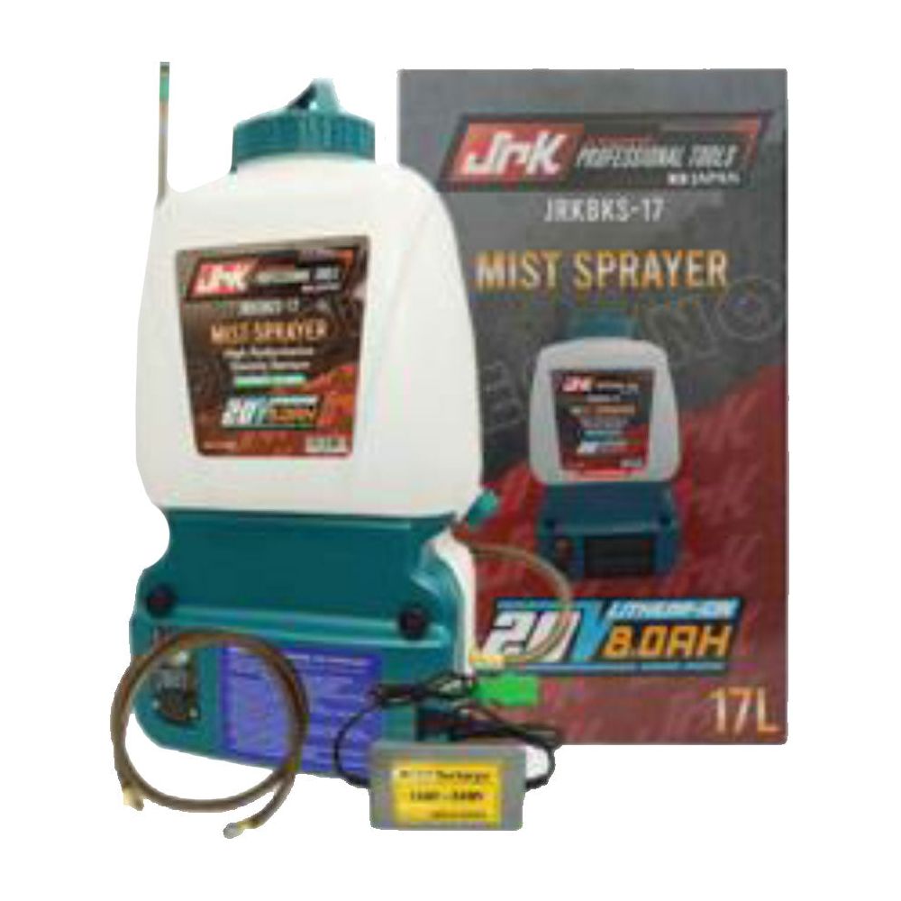 JR Kawasaki JRKBKS-17 Electric Mist Sprayer Rechargeable 17L 20V