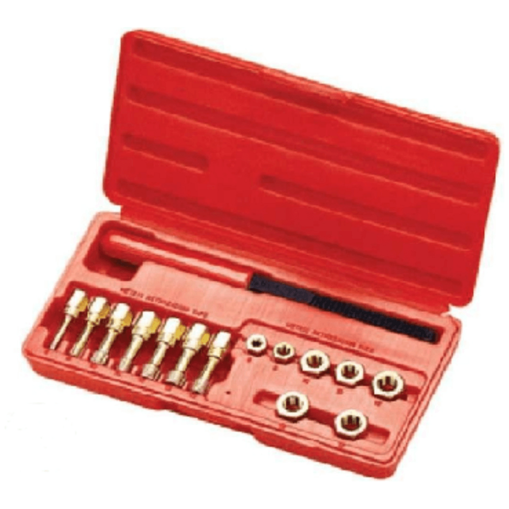 Licota ATH-7030 15pcs Master Rethreader Tap & Die Set (Metric ...