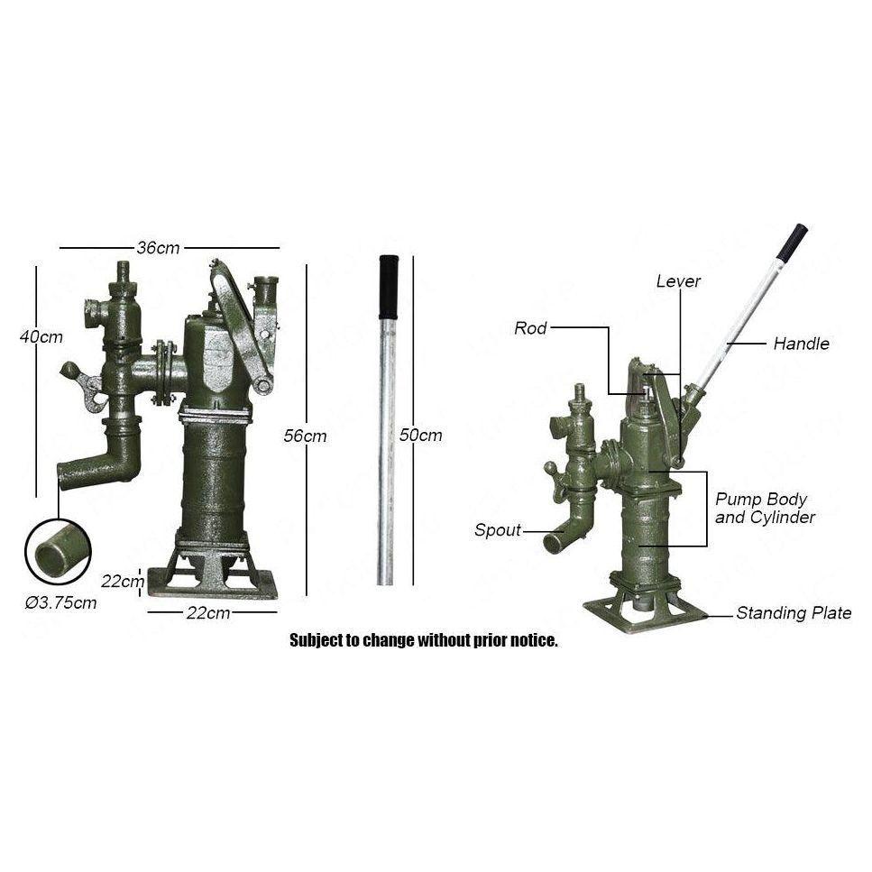 Jetmatic Manual Water Hand Pump Poso - KHM Megatools Corp.