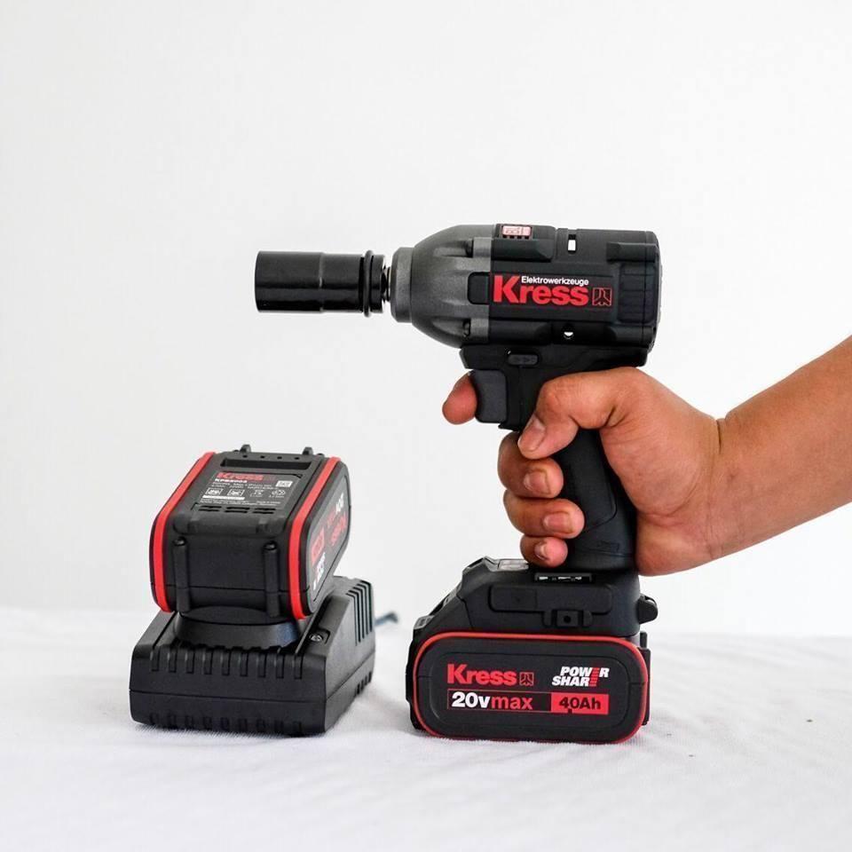 Kress KU270 20V Cordless Brushless Impact Wrench 1/2