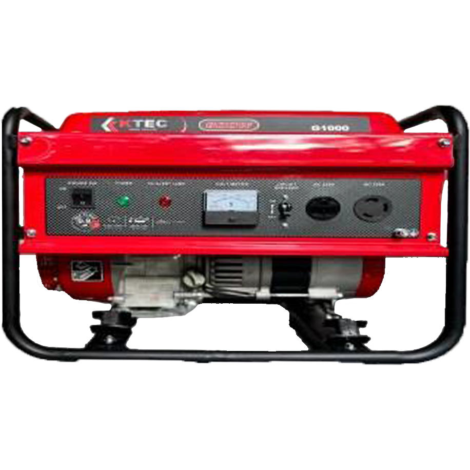 KTEC G1000 Portable Gasoline Generator 0.9Kw