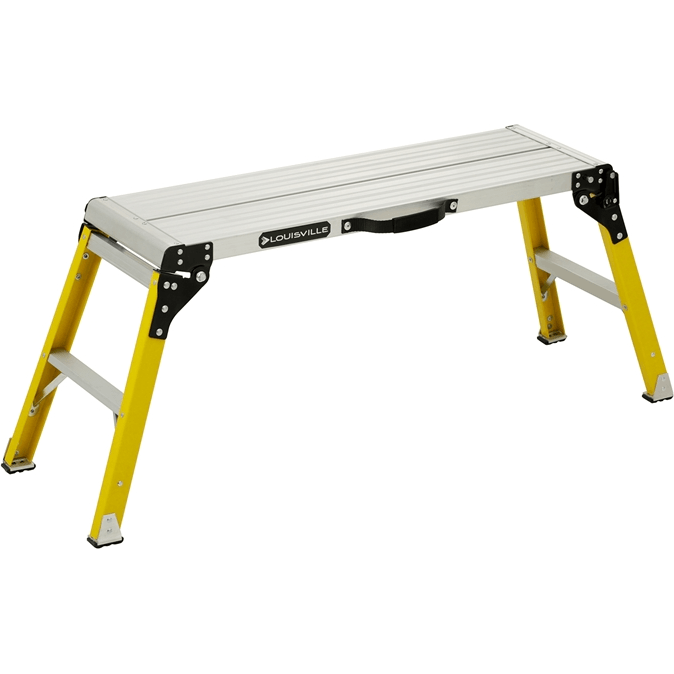 Louisville 3041-03 Fiberglass Mini Working Platform Ladder 3ft 300lbs - KHM Megatools Corp.