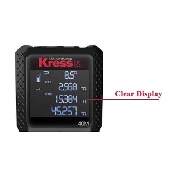 Kress Laser Distance Measure / Digital Rangefinder - Goldpeak Tools PH Kress