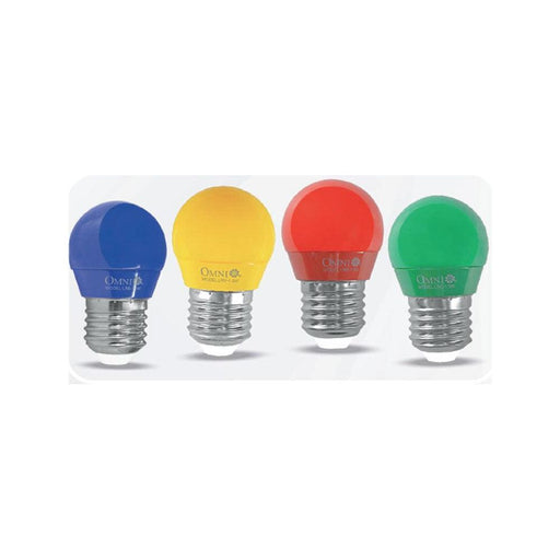Omni 1.5W LED Colored Round Mini Light Bulb - KHM Megatools Corp.