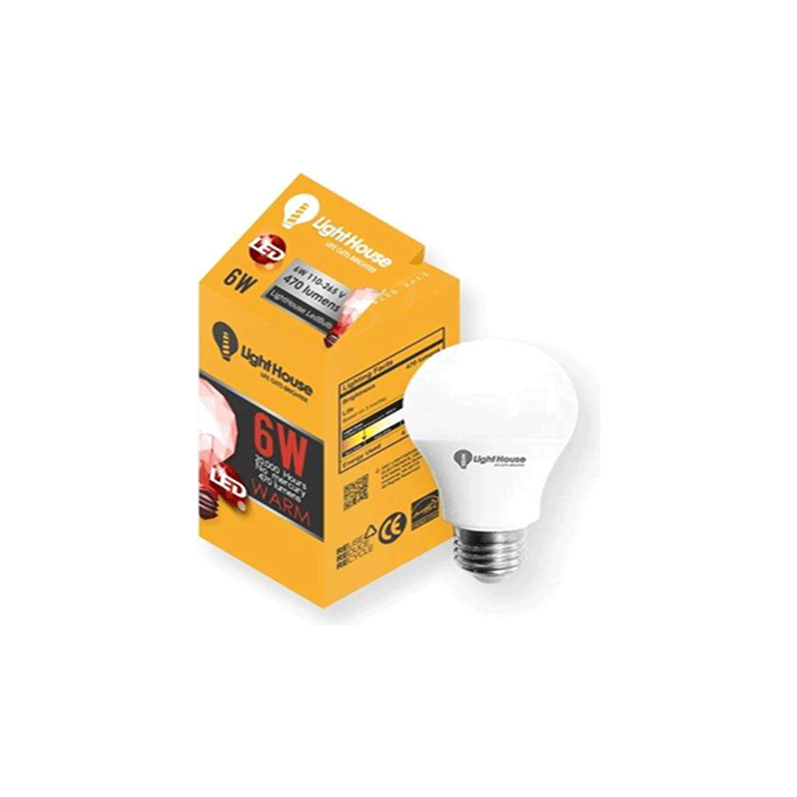 Lighthouse LED Bulb E27 Warm White (Premium)