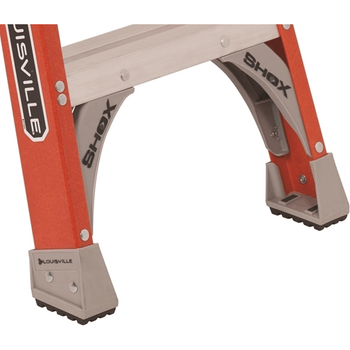 Louisville FM1506 HD Fiberglass Step Ladder Double Side (300lbs) - KHM Megatools Corp.