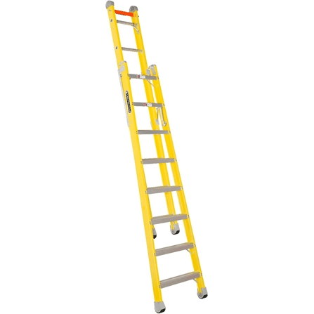 Louisville FXC1000 Fiberglass Multipurpose Ladder (Step *A-Type to Straight Ladder) [375 lbs] - KHM Megatools Corp.