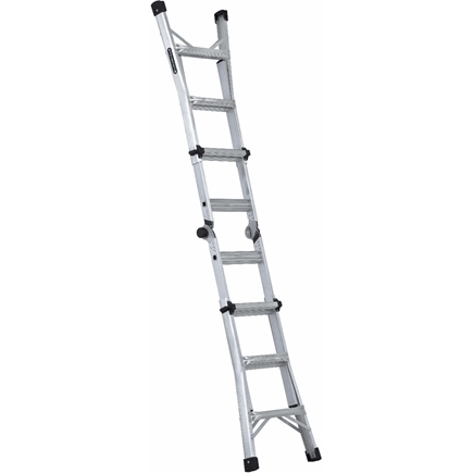 Louisville L2098 Multipurpose Aluminum Articulating Folding Ladder 300 lbs - KHM Megatools Corp.